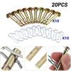 2/10/20Pcs Shear Pins&Cotters For For SnowBlowers 738-04124A 714-04040 Outdoor Garden Snow Blowers Parts