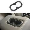 Carbon Fiber Rear Water Cup Holder Frame Cover Trim For Honda CR-V CRV  2024