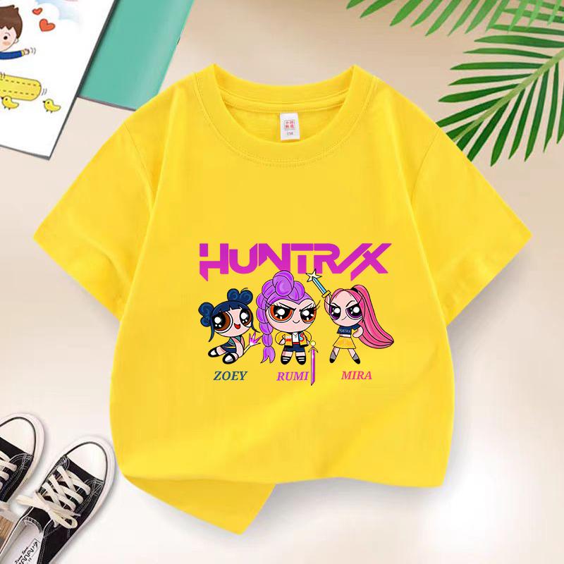 Kpop The Witch Hunt Team Turtle Planet Witch Hunter Group Short-Sleeve Peripheral Printed T-Shirt