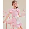 Hello Kitty Girls' Summer Sweet Bow Short Sleeve & Skirt Set