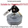 Compatible Fuel Tank Cap for Sinotruk Shandeka, Howo T5G, and Howo TX with Lock