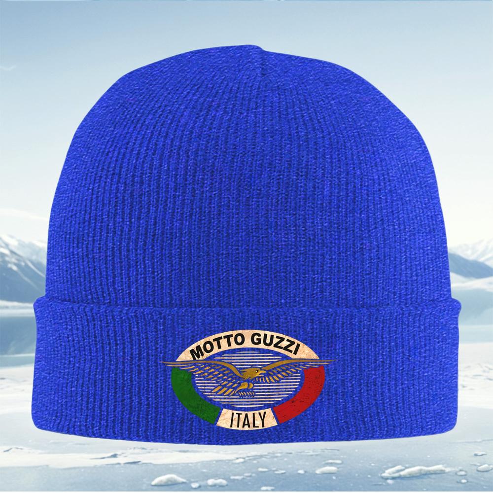 Eagle Wings Above Flagmoto Knitted Hat Unisex Women Unisex Beanie Pullover Cap Winter Thermal Warm Christmas Outdoor Cycling Hikin