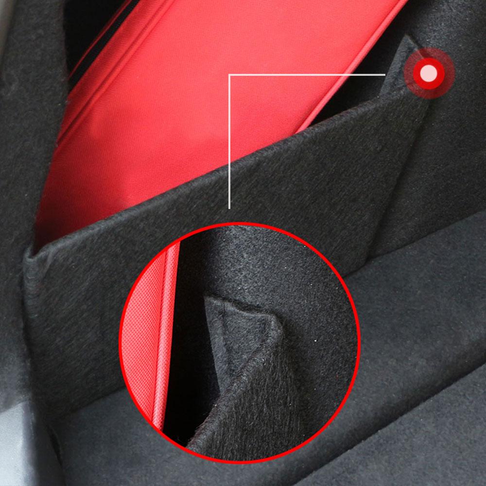 Rear Car Trunk Organizer Side Divider Accessories for Tesla Model 3 2016 - 2022 Back Tail Boot Baffle Modified Upgrade Parts