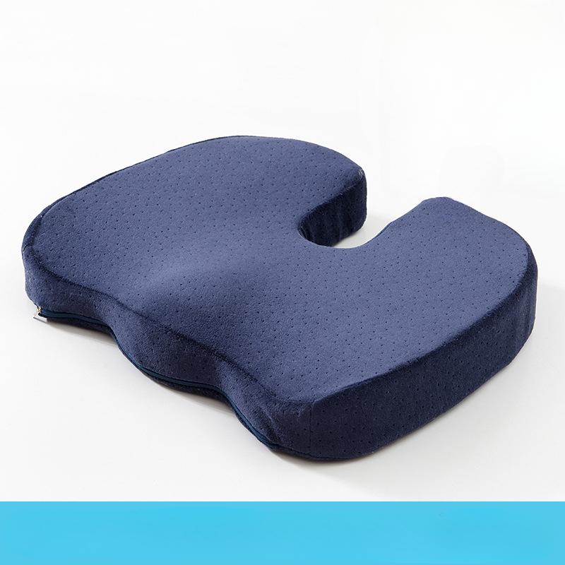 Gelkissen Home Office Autositzkissen für orthopädische Schmerzlinderung Komfortstuhl Memory-Kissen Lendenwirbelsäulenschutz