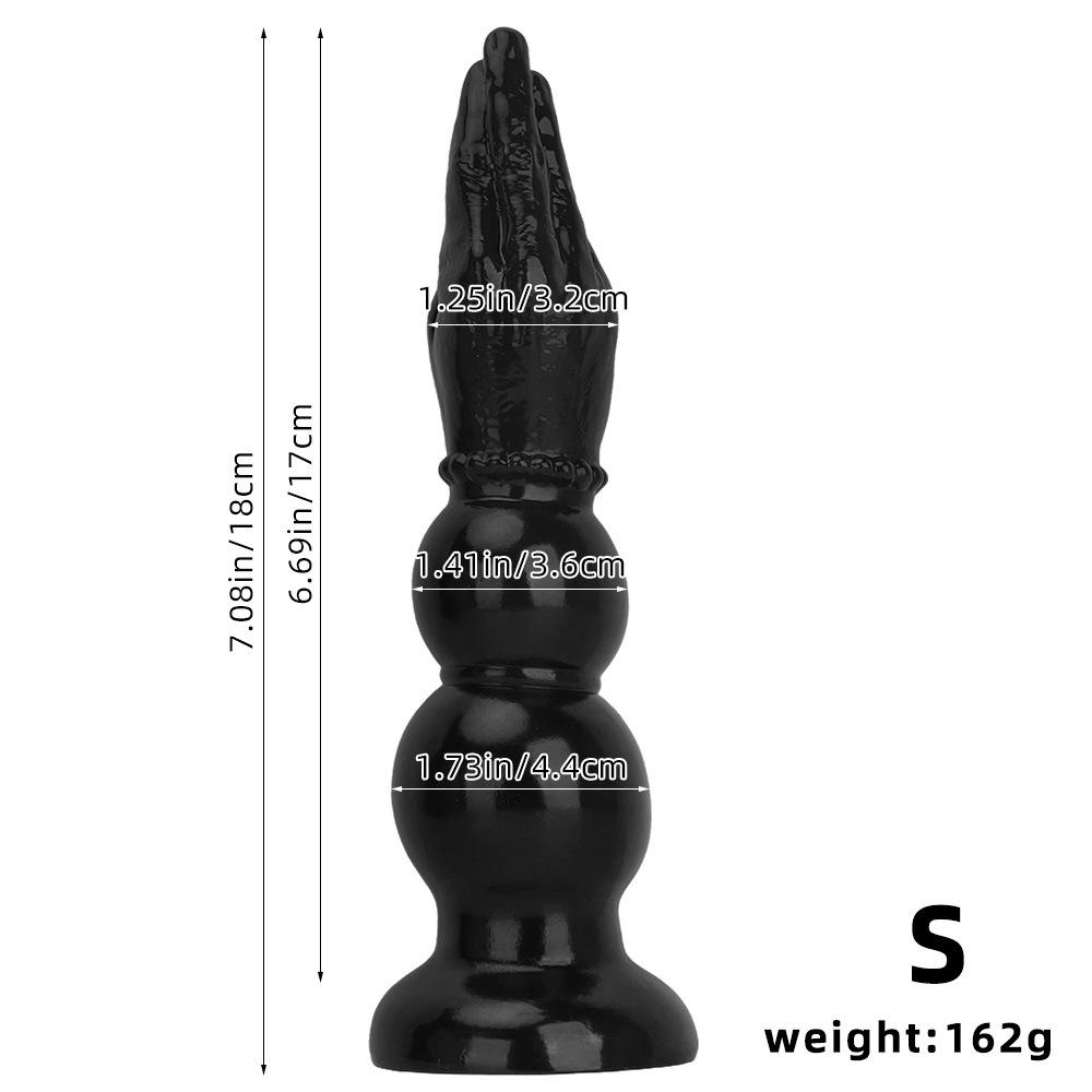 PVC Butt Plug Dildo Women's Masturbator Sex Toy Huge Fisting BDSM Strap On Penis Big Dick