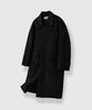 Mood Inside Raid Wool Balmacaan Coat_Black