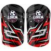 Professional Soccer Shin Guards With Sublimation Print Training Match Use