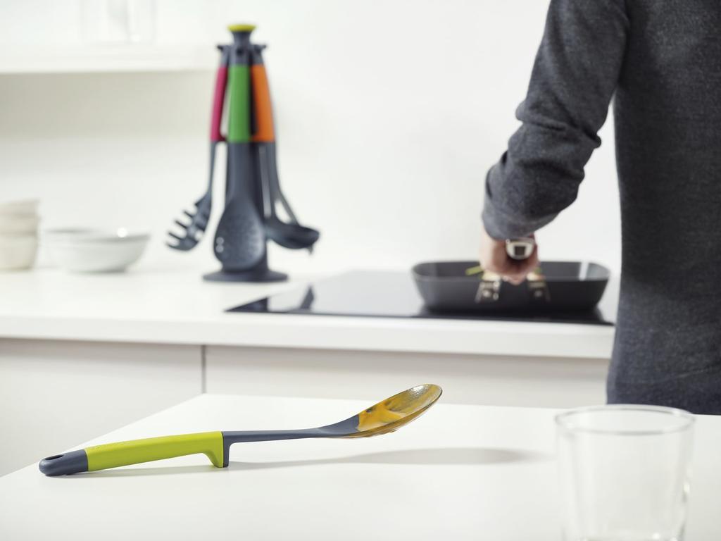 Joseph Joseph Elevate Carousel 10118 Kitchen Tool Set Multicolor Spatula Tongs
