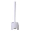 Household Toilet And Bathroom Cleaning Brush With Base Cover, Ensuring No Dead Angles.