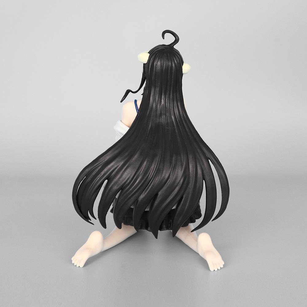 Albedo Kneeling Figure: Beautiful Two-Dimensional Girl Ornament from Overlord of the Undead Anime