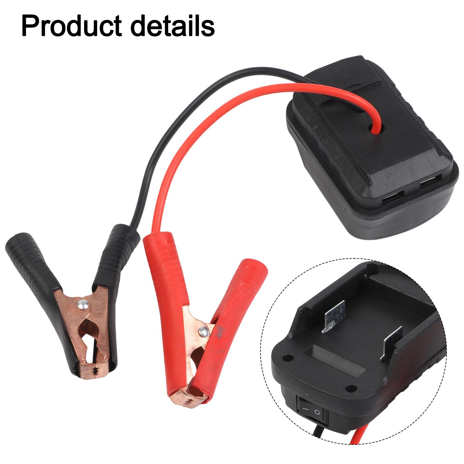 Lithium Battery Starter 12V Jump Starter Portable Power Supply For Car Batteries Plastic Adapter Power Tools Spare Parts China Mainland