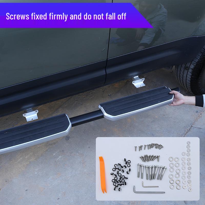 Aluminum Alloy Side Steps for Land Rover Defender 110/90/130