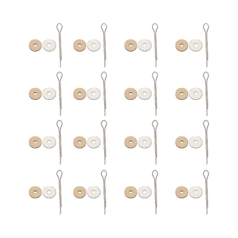 

15PCS 11.5mm Doll Joint Connectors Includes Wood/Metal Disks for Doll Crafting Project Plush Toy Repair Accessories 1