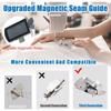 Magnetic Guide, Magnetic Universal Seam Guide, Sewing Machine Multifunctional Distance Tool (1 Piece)
