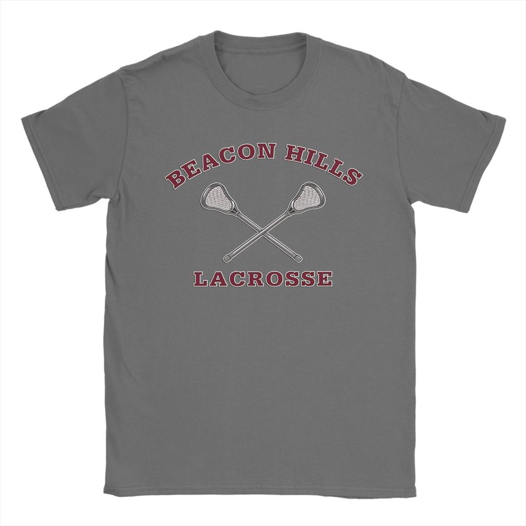 Teen Wolf Beacon Hills Lacrosse Stilinski 24  T Shirt  Cotton Novelty T-Shirts Round Neck  Tees Short Sleeve Tops Adult