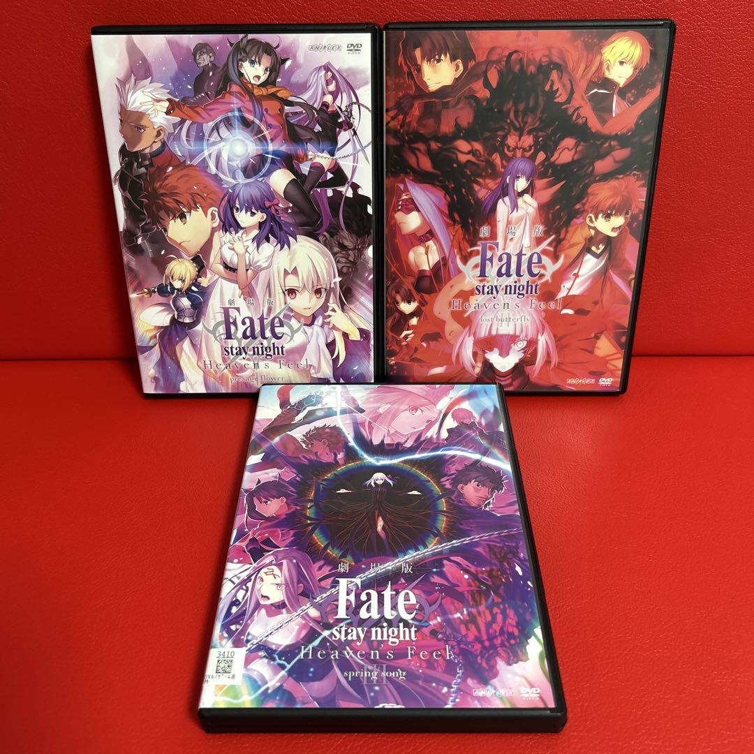 

[USED] Fate Heaven s Feel DVD complete set