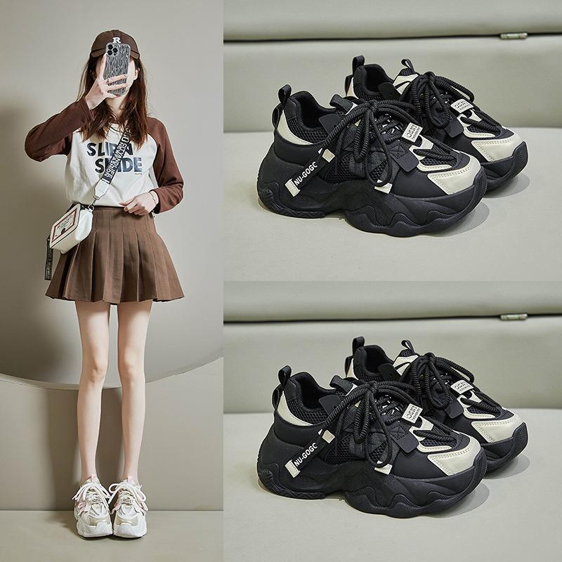 New Dad Shoes for Student Sports Running Casual Thick-soled and Height-increasing