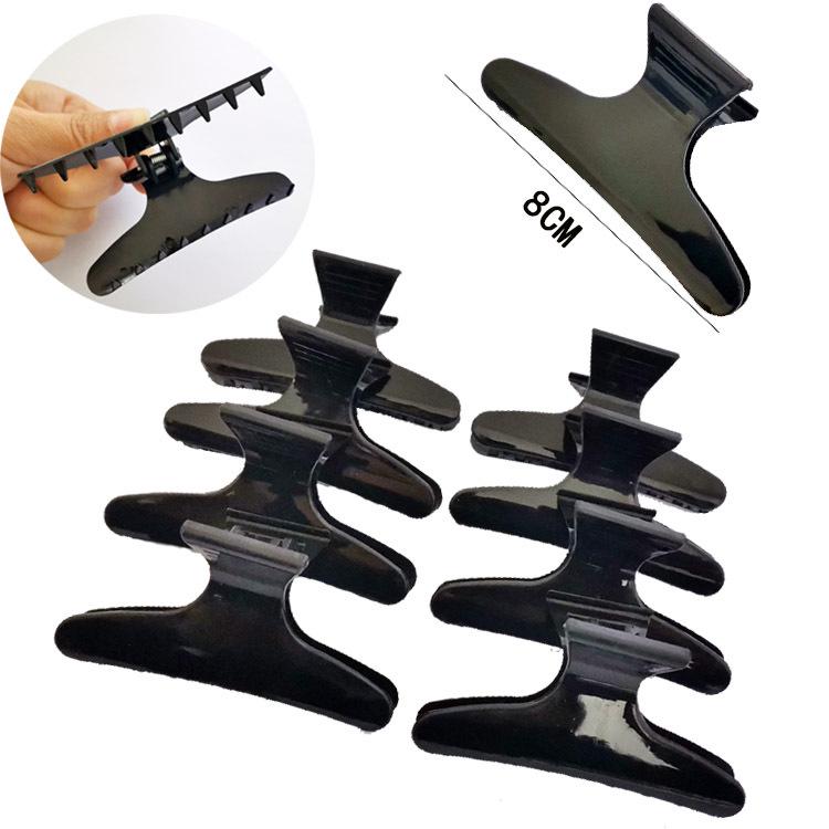 Salonas Grožis Juodas Drugelis Plaukų Segtukai - 8CM Formavimo Pozicionavimo Įrankis