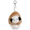 1Pc Cute Snapper Head Set Keychain Cat Plush Action Figure Key Chain Doll Pendant Bag Accessories Baby Keyring