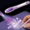 Invisible Ink Pen Built In UV Light Magic Marker Gift Student School Stationery