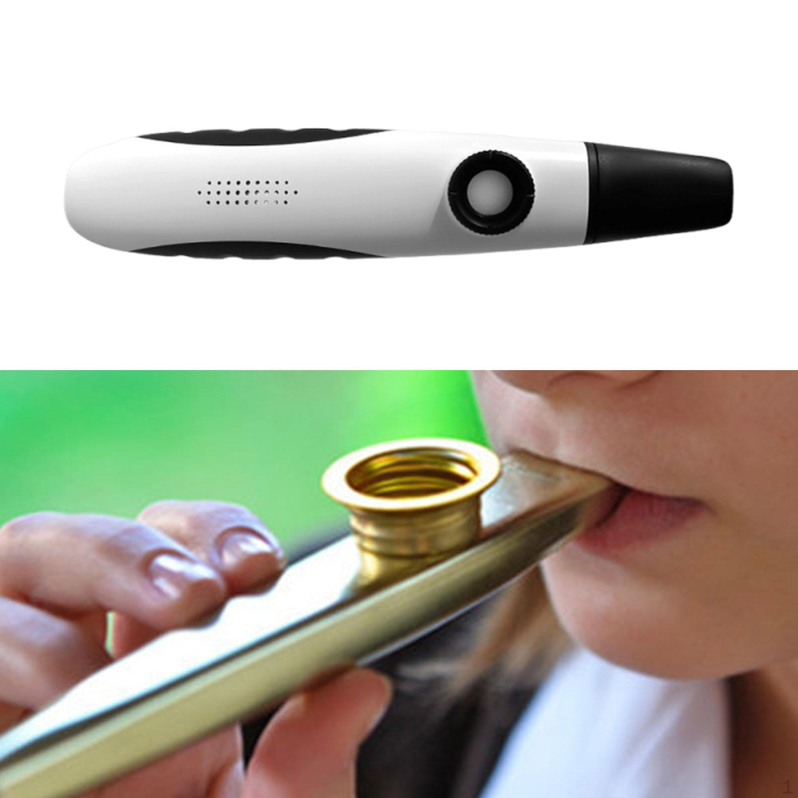 

Mini Kazoo with 10x Flute Diaphragms Easy to Play for Kids Adults Instrument White