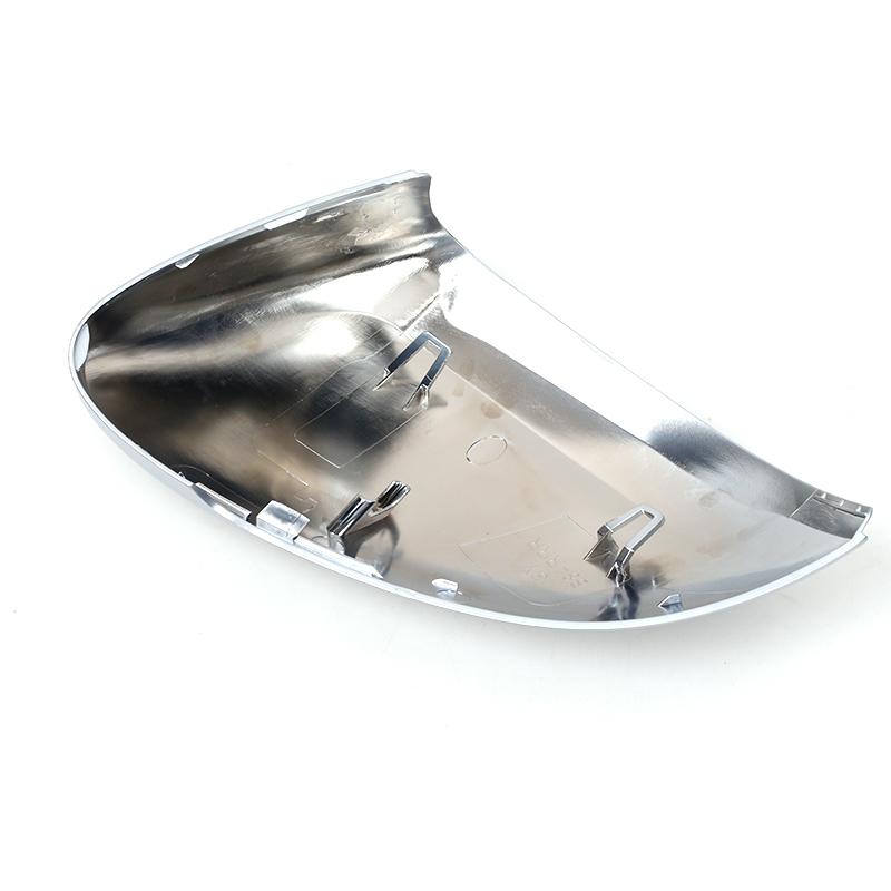 1Pair Matte Chrome Rearview Side Mirror Cover House Cap Shell Lid For Volkswagen VW Passat B8 Variant 2015 2016 2017 2018