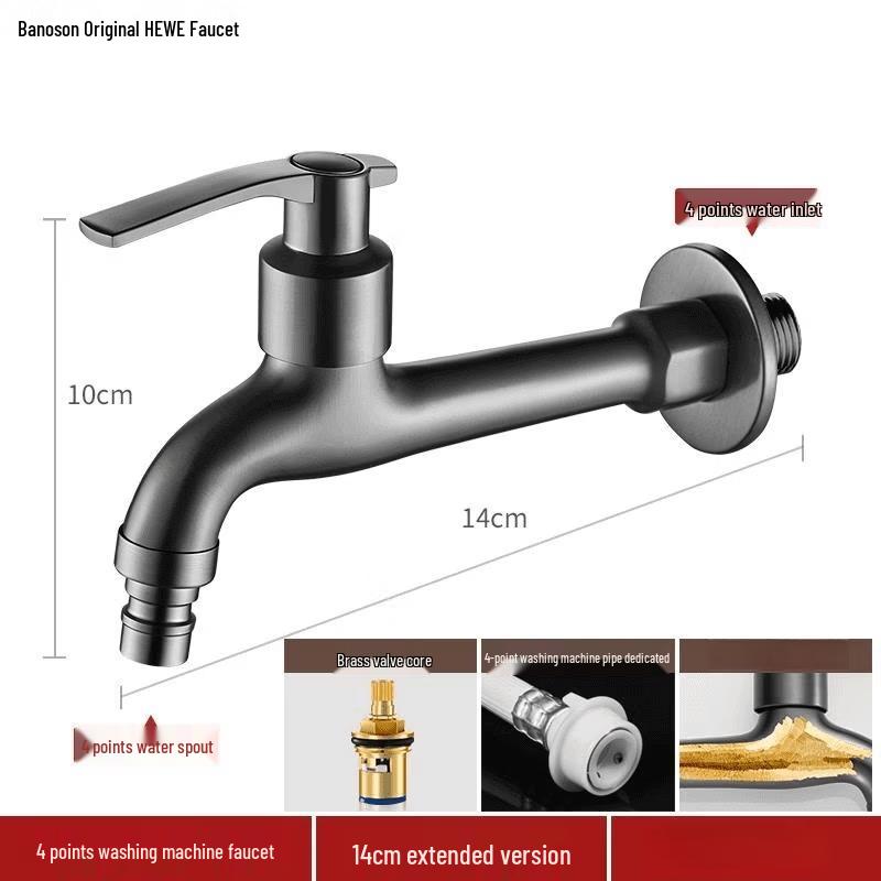OEING Balcony Mop Sink Faucet