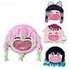 Tokitou Plush Backpack Muichiro Tokito Itabag Douma Kanroji Mitsuri Plush Big Mouth Crossbody Bag Cosplay Badge Display Bag Gift