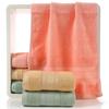 1 Pcs Bamboo Fiber Towel Set with Embroidered Bamboo Pattern, Quick-Dry and Super Soft, Ideal for Home Bathroom Use, Contemporary Style, Space Theme