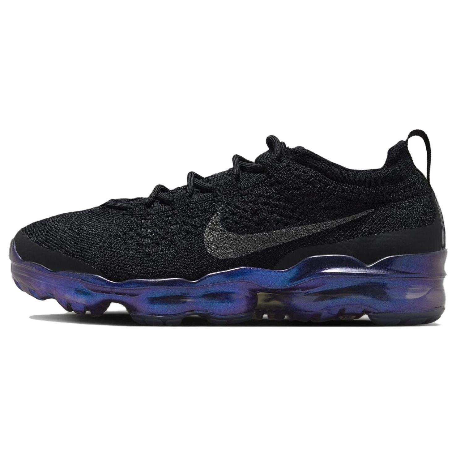 

новые женские Nike Air Vapormax 2023 Flyknit Черные Переливающиеся 44