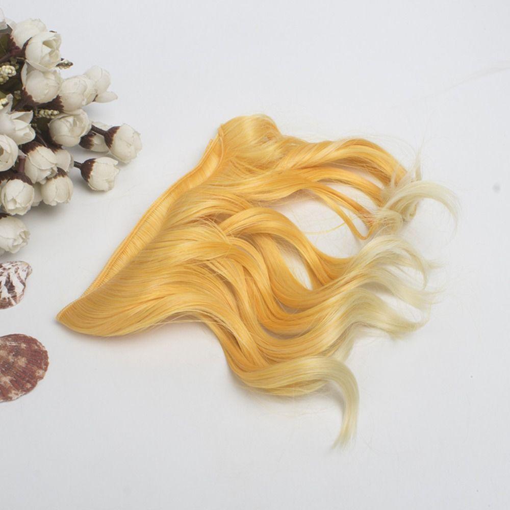 

Curly Hair BJD SD Curly Hair 15*100cm BJD Doll Wigs DIY Fine Curly Wig Hair Children Gift