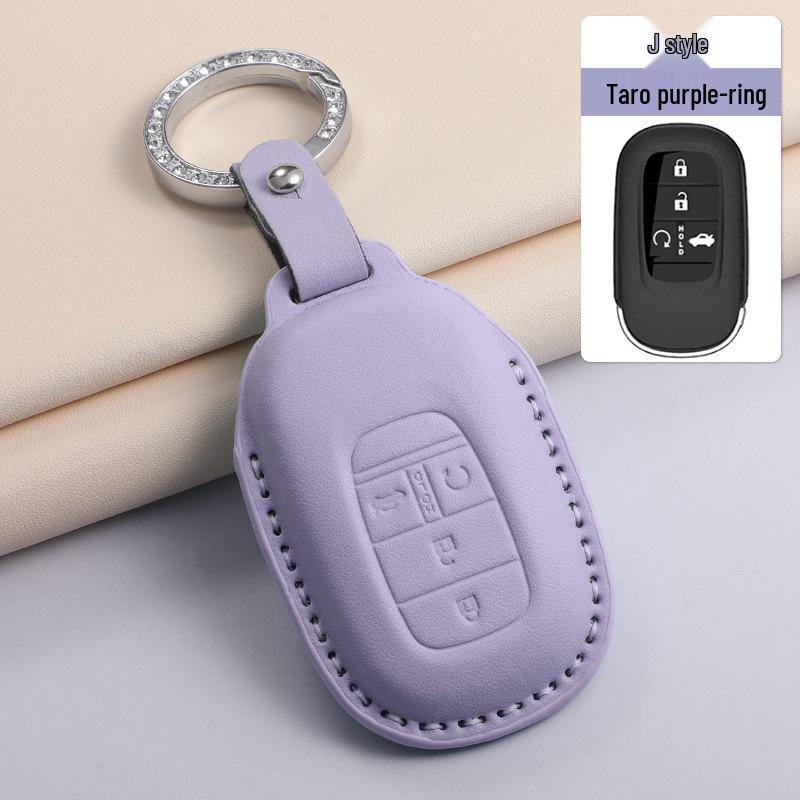 Honda Key Cover for Civic, Accord, CR-V, Vezel, XRV, Fit, Haoying, Haoling, Paiying, Shipai - Available in 3 Colors.