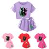 Toddler Wicked Children Cotton Pajama Set With Soft Material For Home Sleep And