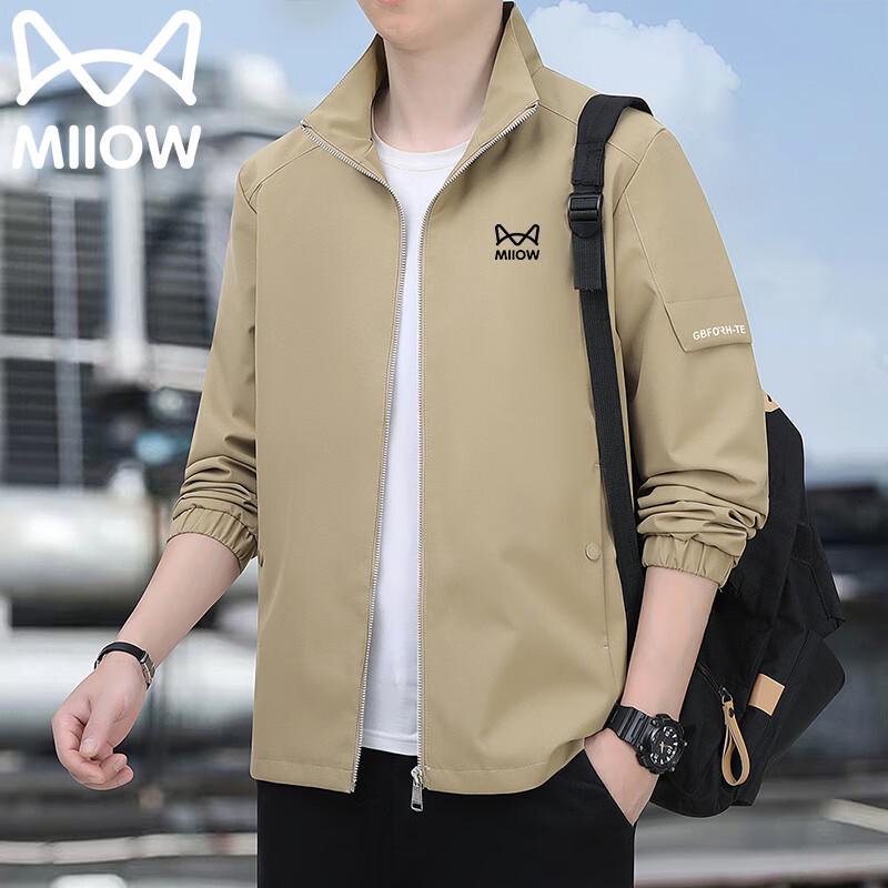 

Mao Ren Men s Casual Lapel Jacket 2XL