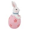 Easter Bunny Egg Decoration Resin Spring Easter Rabbit Decor Figurine Tabletop Decoration for Party