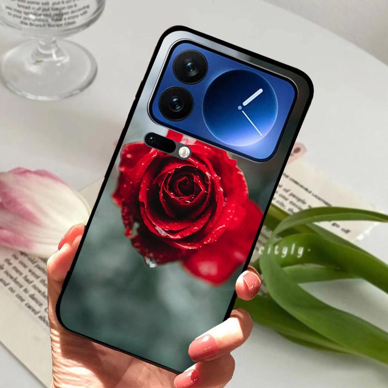 For Xiaomi Mi 17 Pro Max/17Pro Case Fashion Shockproof Protective Back Cover For Xiaomi 17 ProMax Soft TPU Silicone Phone Fundas