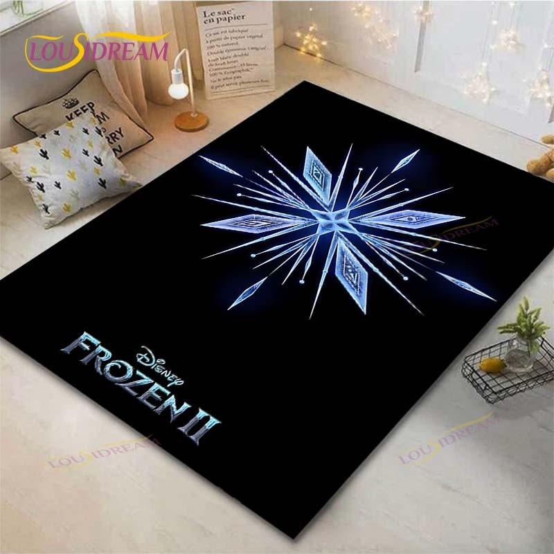 Frozen Anime Carpet Living Room Bedroom Bedside Mat Study Room Computer Chair Home Fashion Floor Mat Area Rug