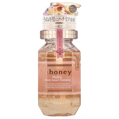 Melty Moist Repair Shampoo, Pure Rose Honey, 14.9 Fl Oz (440 Ml)