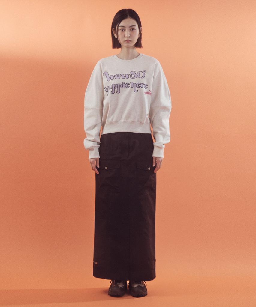 Mayol Utility Out-Pocket Long Skirt_Black