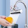 New Kitchen Waterfall Three-mode Multi-function Universal Rotating Extension Faucet Splash-proof Nozzle Sink