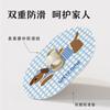 Cartoon hard diatom mud floor mat bathroom suction board non-slip quick-drying mat toilet door toilet floor mat foot mat