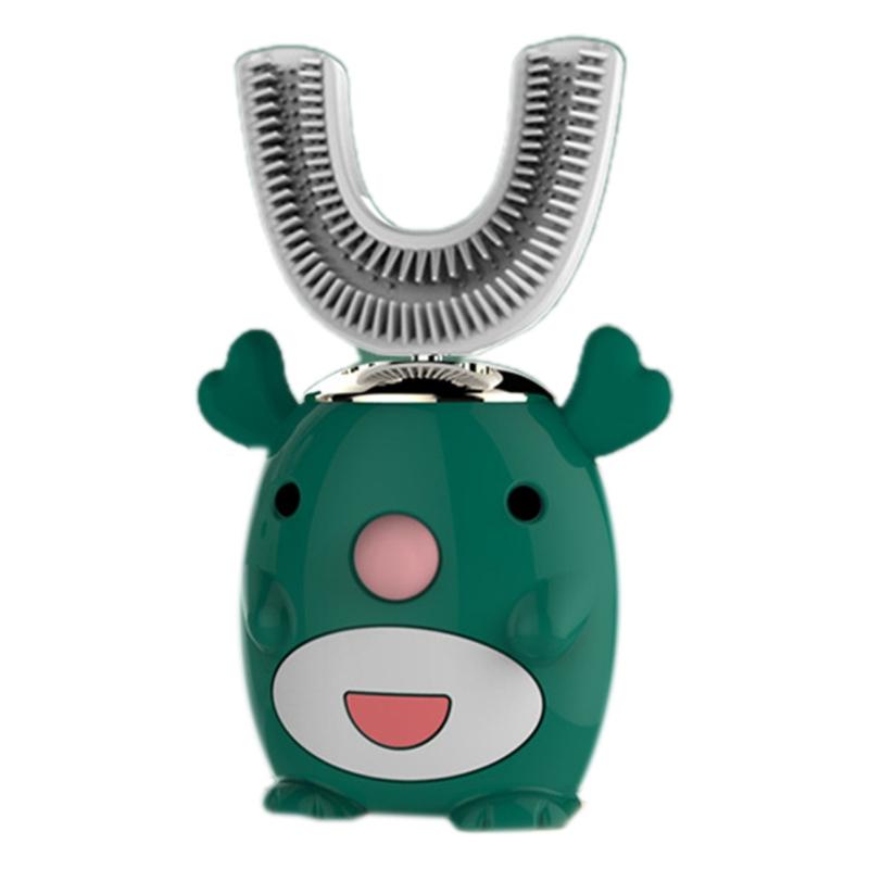 U-Type Силиконовая автоматическая зубная щетка Ультразвуковая зубная щетка Электрическая — фото 5