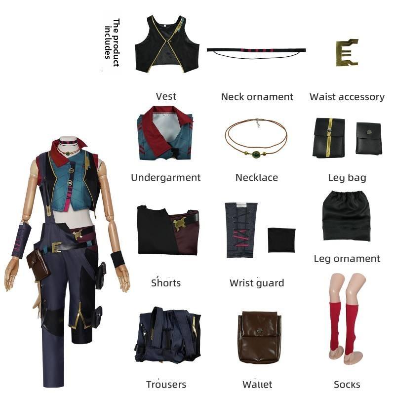 Arcane Viktor Cosplay Costume With Soft