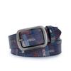 Style Graffiti Color Genuine Leather Belt Color Printed Pure Leather New Belt