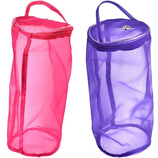 1pcs Yarn Storage Bag, Mesh Knitting Bag Round Yarn Balls Organizer for Knitting Lovers