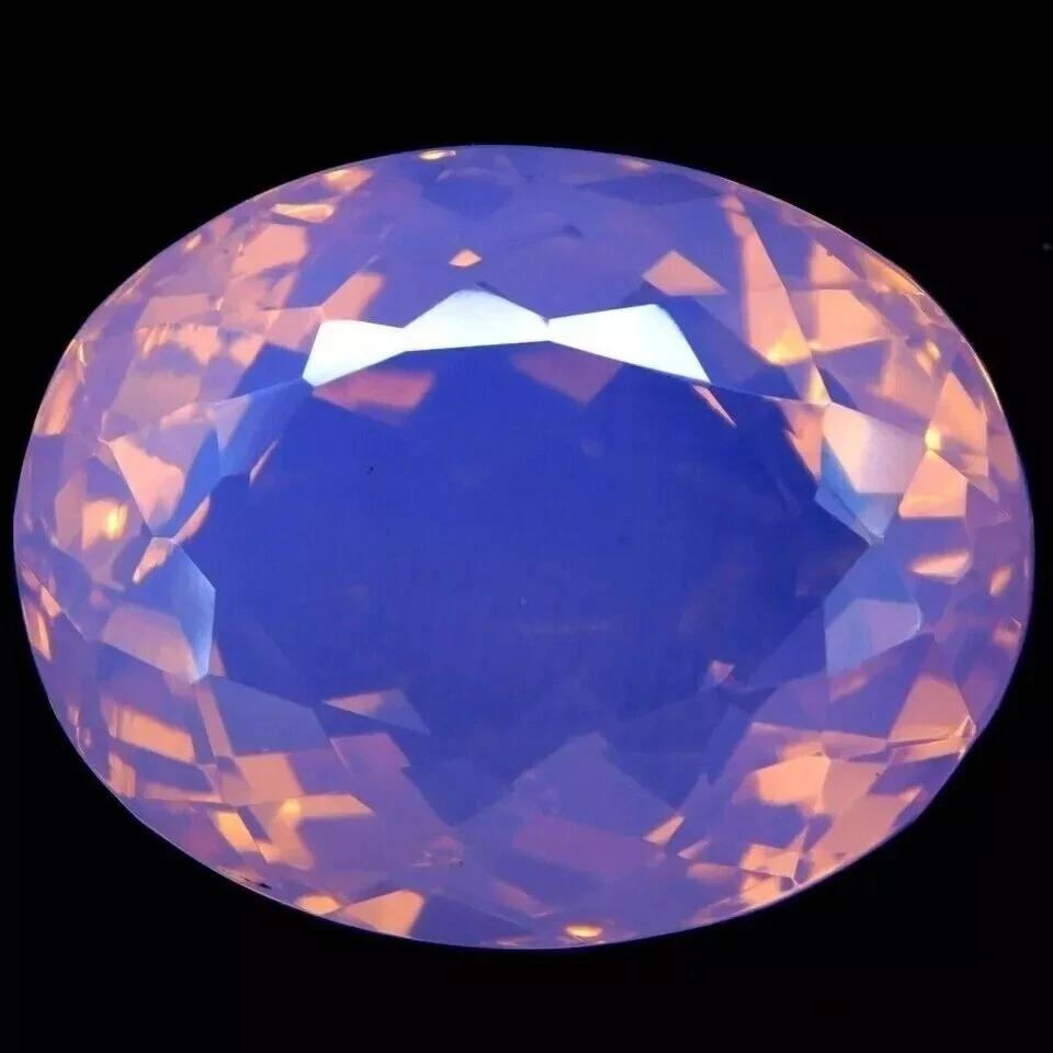 Natural Pink Opal 70 Ct Certified Stunning Loose Gemstone
