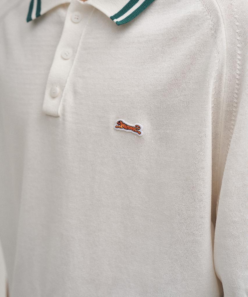 LE TIGRE Tennis Polo Knit (Off White)