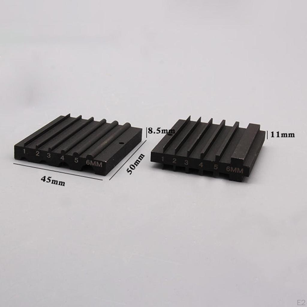 Sharpener Guide for Leather Cutter Head Edger Wide Spade Cutting Thinner Edge Skiving