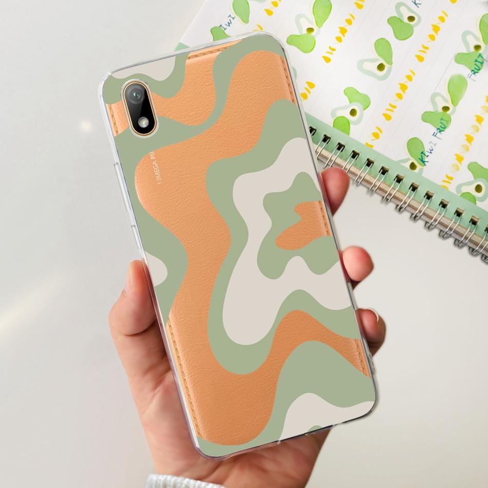 For Huawei Y5 2019 Phone Case Huawei Y5 (2019) AMN-LX9 LX1 LX2 LX3 Fashion Painted Soft Silicone TPU Slim Back Cover