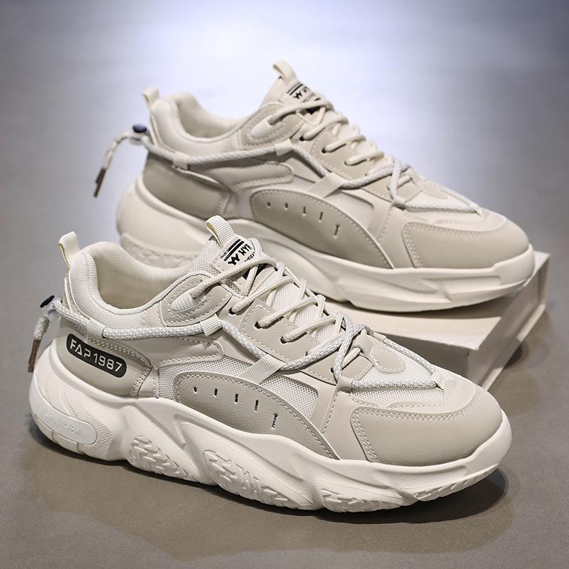 

Shoes men s summer new men s shoes trendy versatile sports shoes men s casual running shoes men s trendy shoes 44 [Default shoe box]